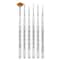 Silver Brush Limited Ultra Mini® Basic Miniature Detail Brushes, Set of 6